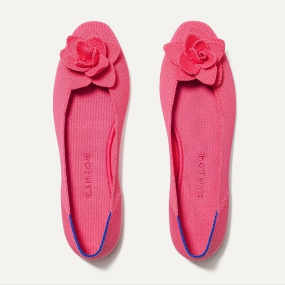 Rothy's Shoes - ROTHY'S | Pink Floral Ballerina Flats - Womens 8.5